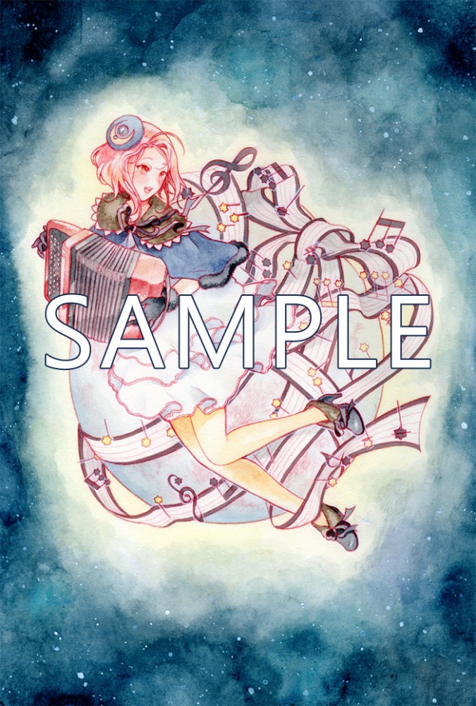 「selenade」ポストカード