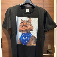 サニオベーシック丸襟Ｔシャツ（Ｌ） / 猫澤靖