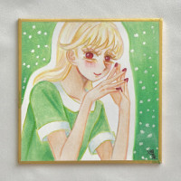 【豆色紙原画】しゅわしゅわくつろぎタイム / 入相 蒅