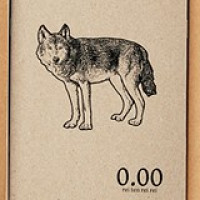 再生紙ノート（B6） 6.ヨーロッパオオカミ / 0.00 (rei ten rei rei)