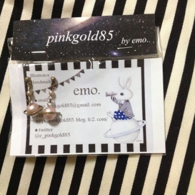 【ピアス】小惑星ピアス(PK×BR) / emo.