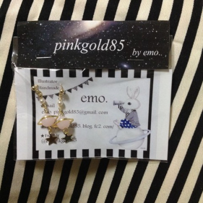 【ピアス】流れ星ピアス(PK) / emo.
