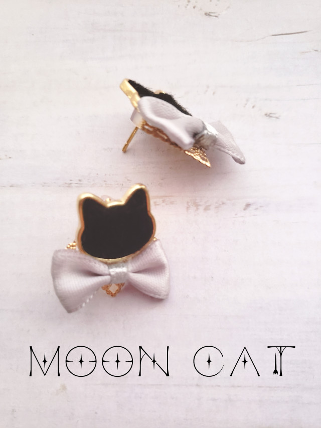 おめかし猫のアクセサリー