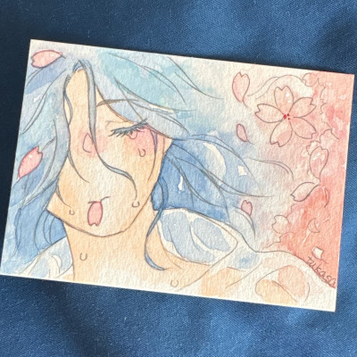 原画「夢に見て」 / つかさ
