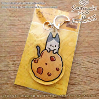 ながいねことクッキーアクキー / 里内良