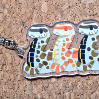 シシバナ3種アクリルキーホルダーA / 勿怪堂