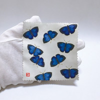 メガネ拭き（ムラサキシジミ） / こにー